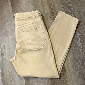 Old Navy Tan Jeans Women's Size 8